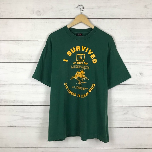 Vintage Other - Vintage 1990s I Survived Great Smoky Mountain T-Shirt